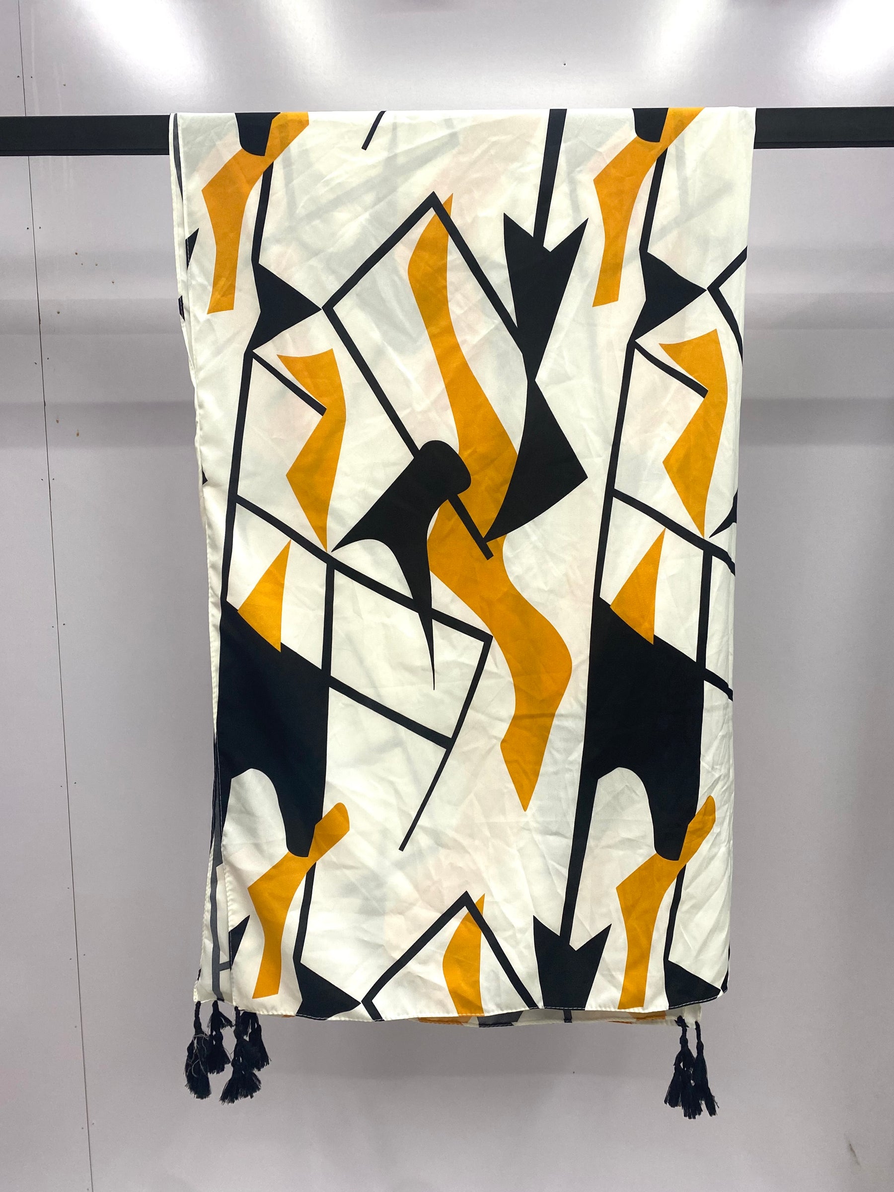 MYB007 Printed polyester-cotton hijab