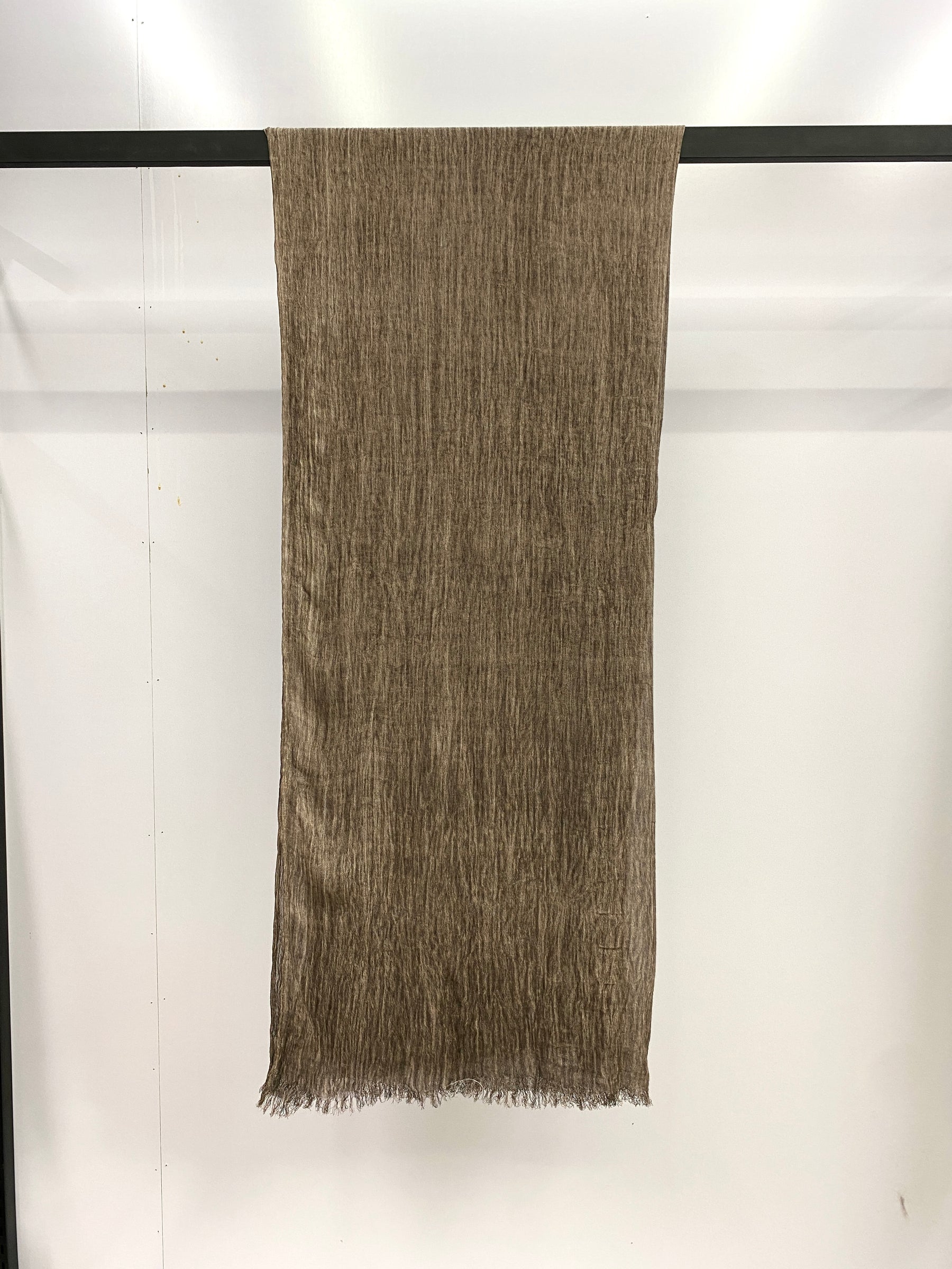 MYZ001 Textured Rayon Hijab with Tiny Fringes