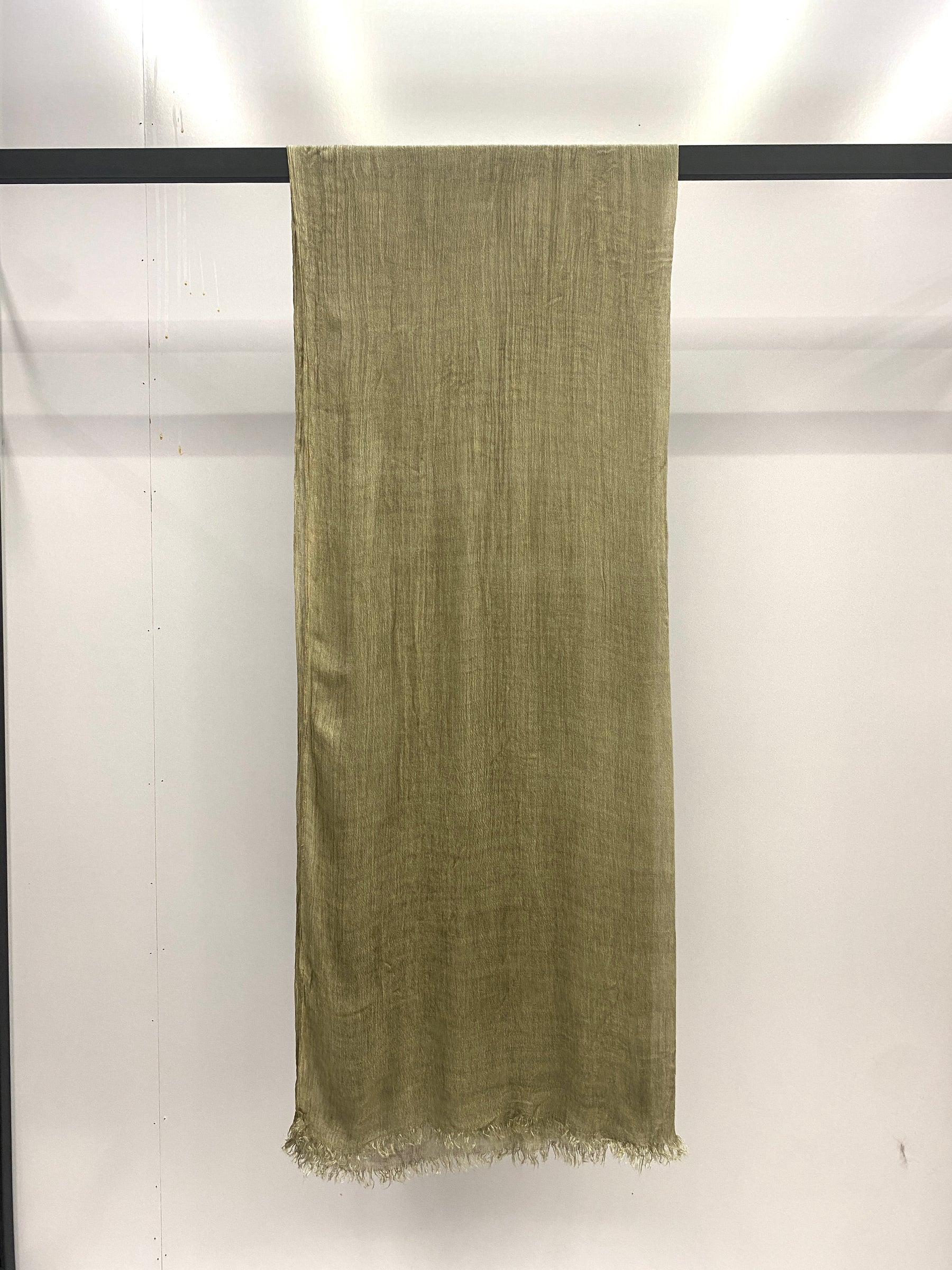 MYZ001 Textured Rayon Hijab with Tiny Fringes