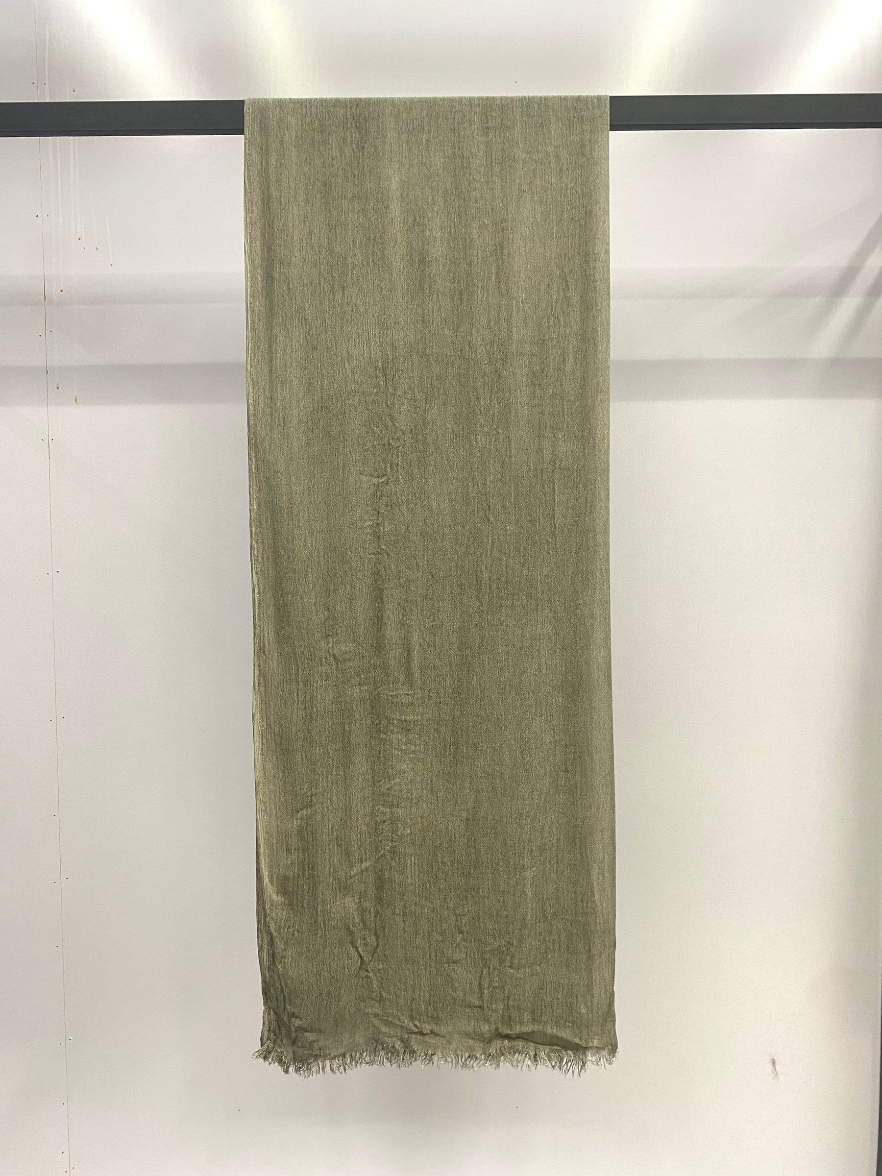 MYZ001 Textured Rayon Hijab with Tiny Fringes