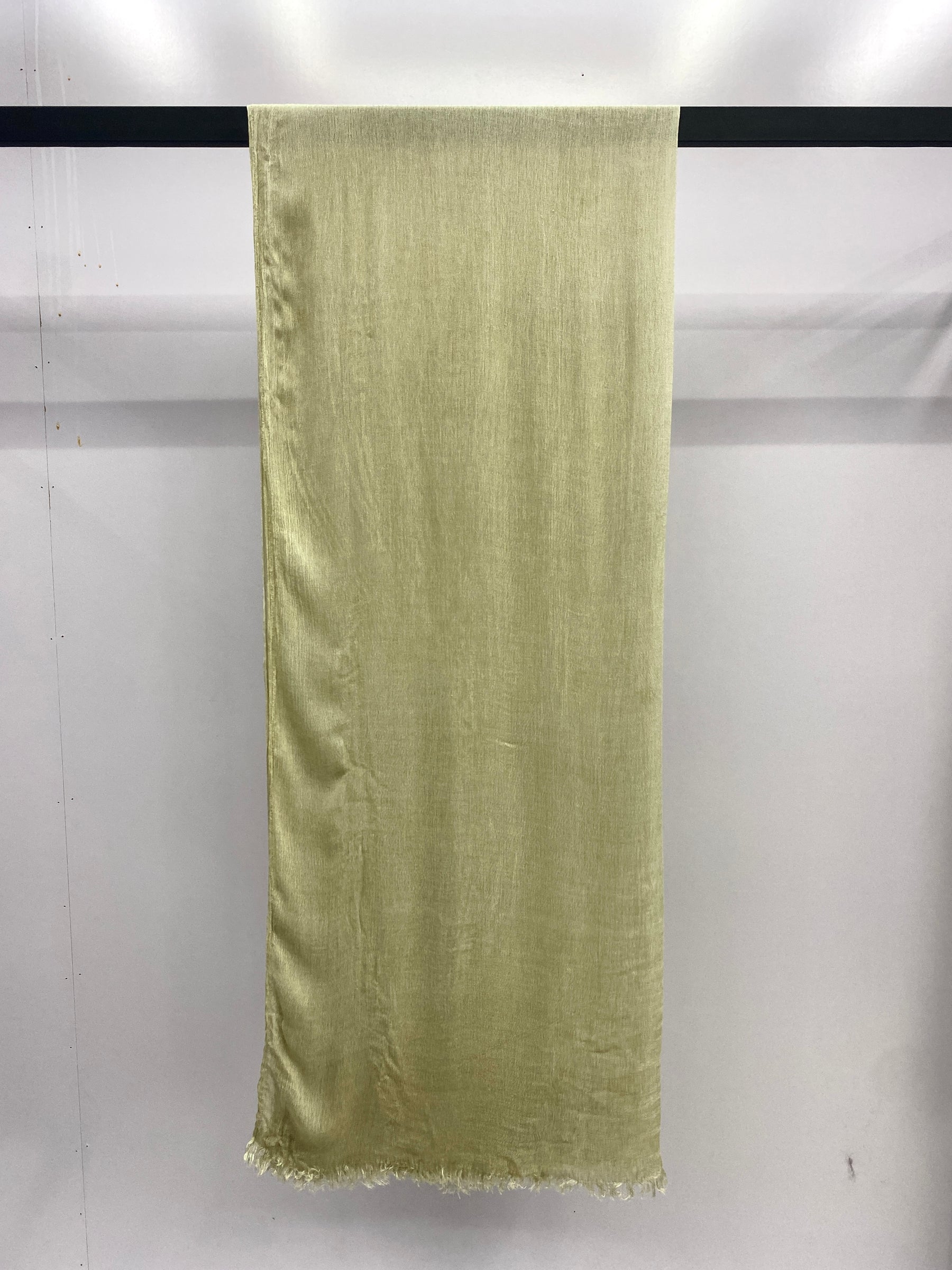 MYZ001 Textured Rayon Hijab with Tiny Fringes