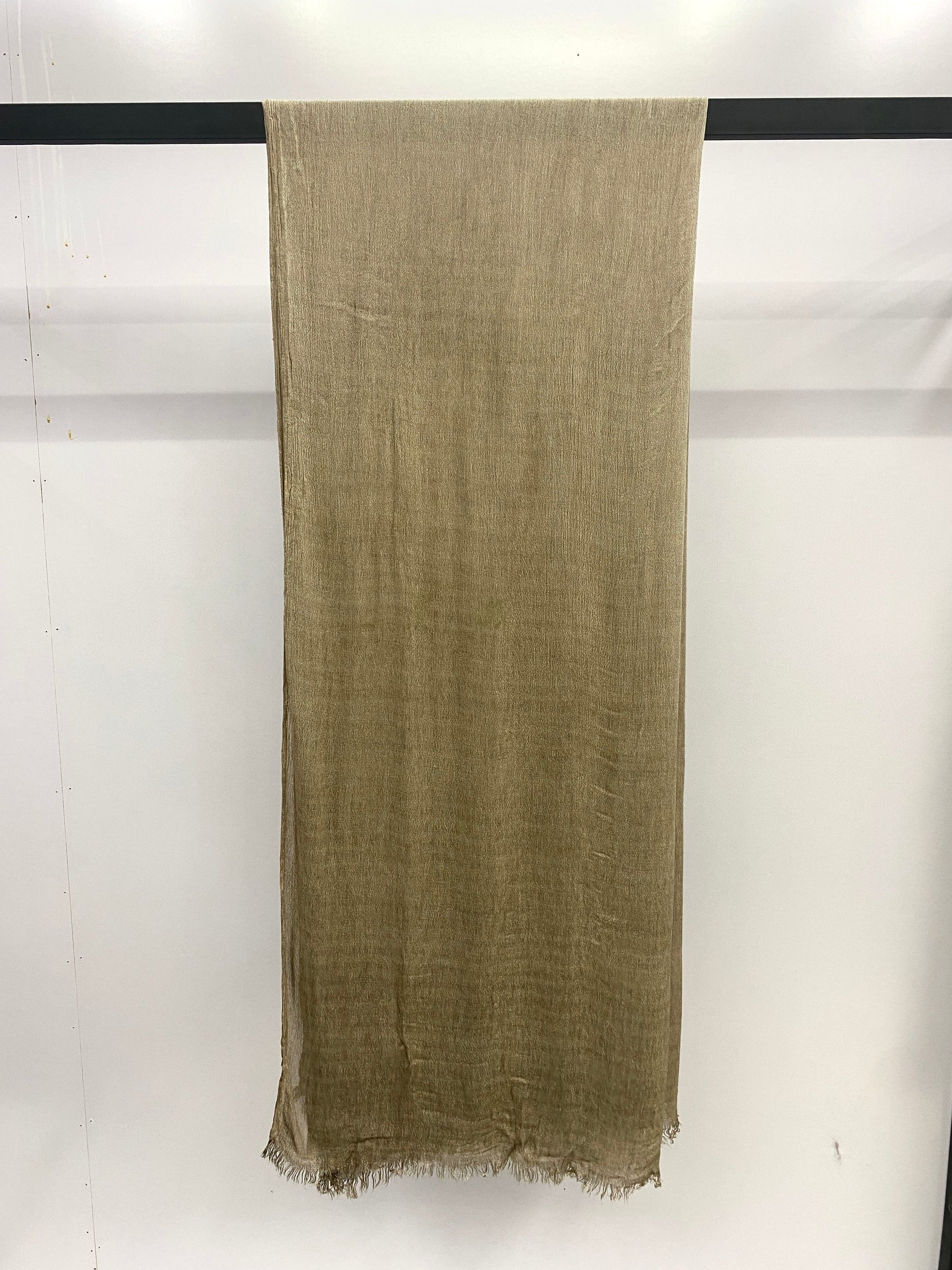 MYZ001 Textured Rayon Hijab with Tiny Fringes