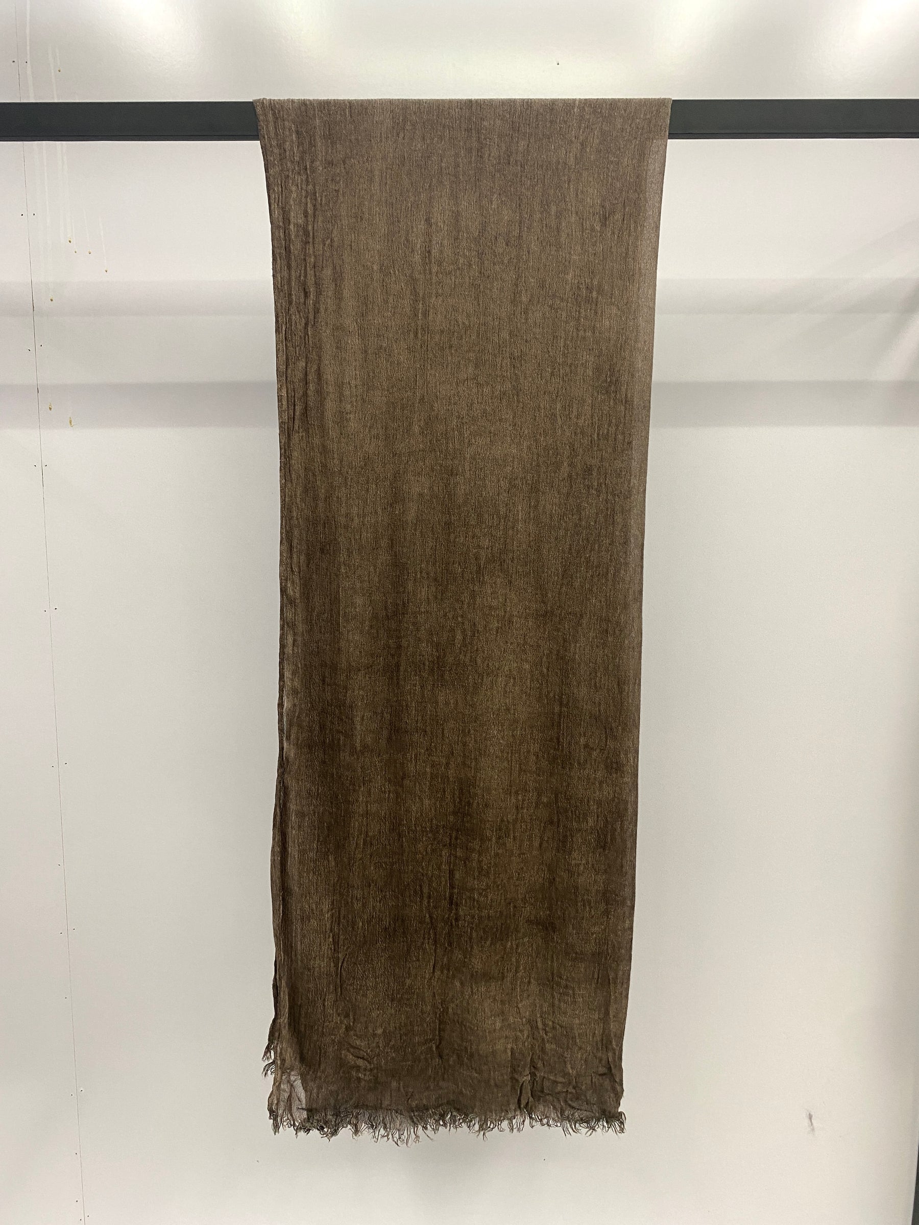 MYZ001 Textured Rayon Hijab with Tiny Fringes