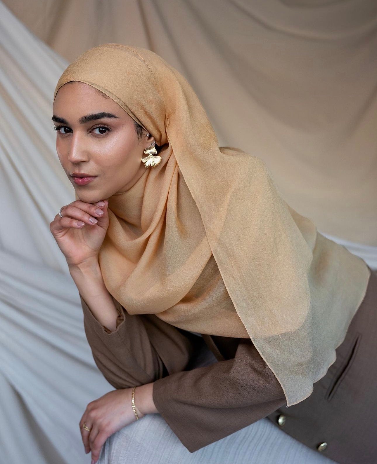 YZ229 70X175CM 10COLOR Single stitch modal cotton scarf hijab Rayon Viscose - MinYang Fashion Apparel Accessory Manufacturer