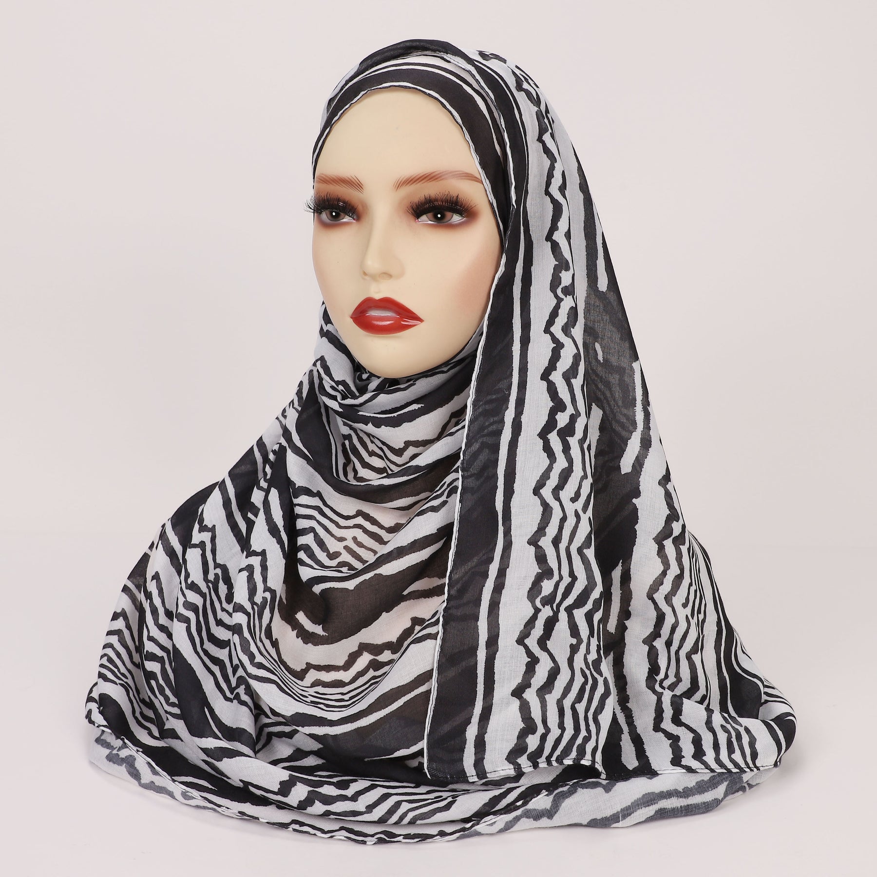 MYBD01 MODAL COTTON HIJAB BERCETAK