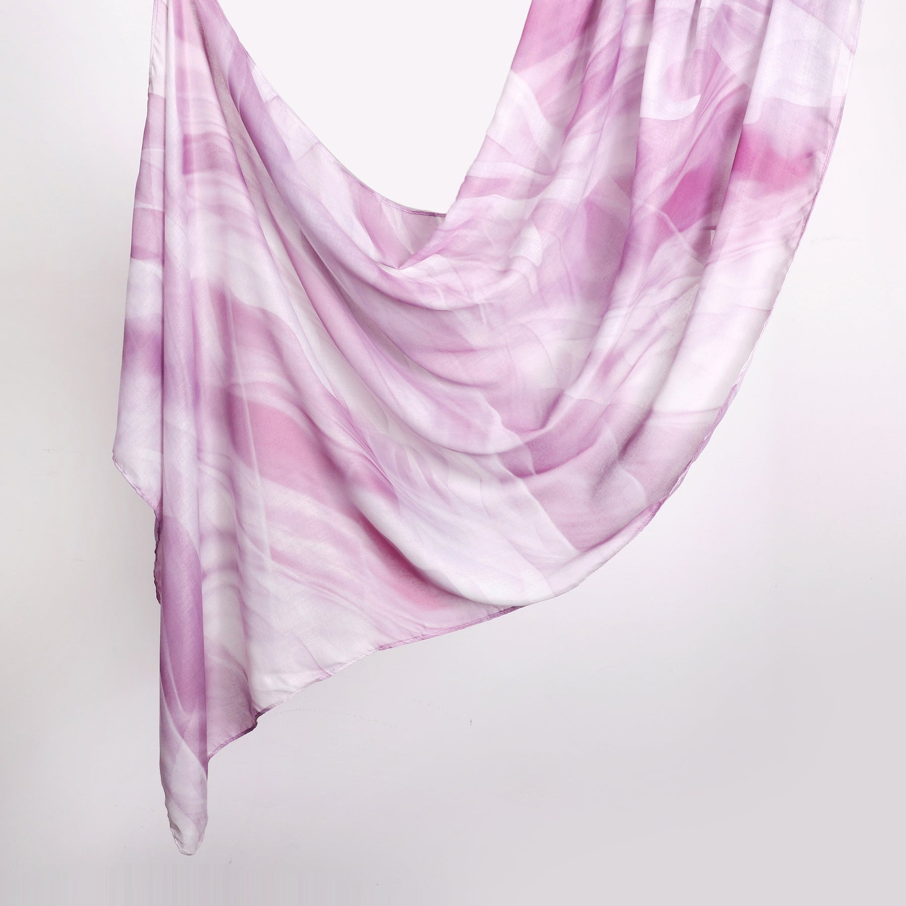 MYS003 Printed silk hijab
