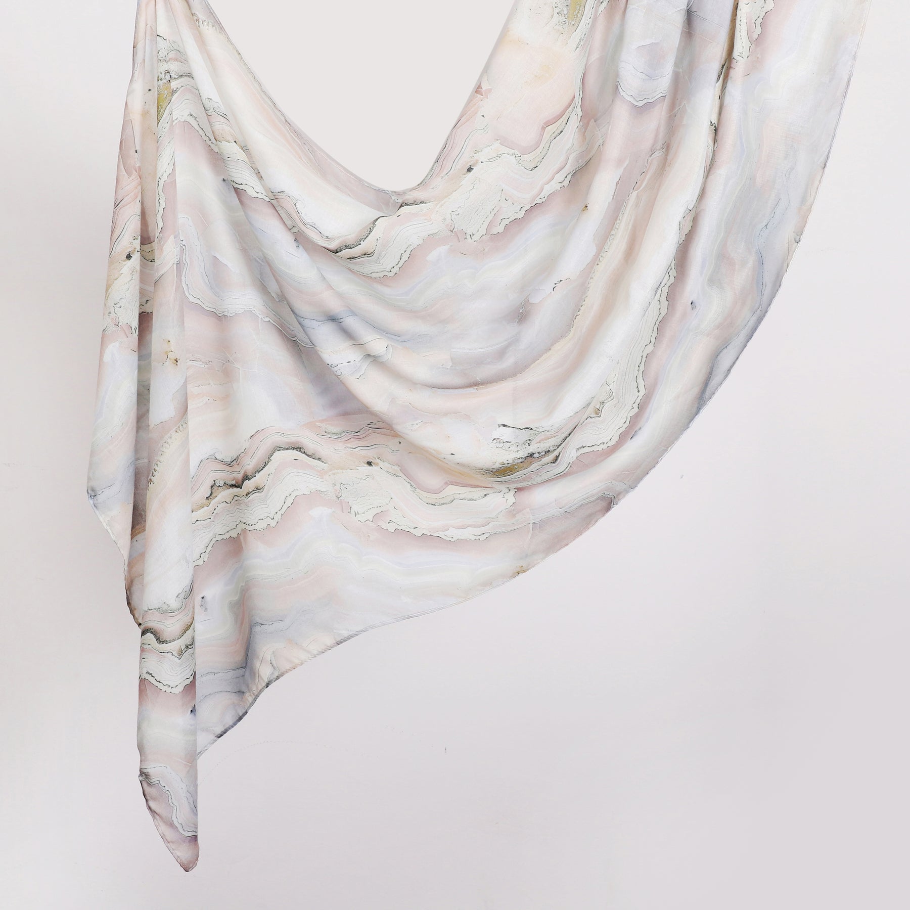 MYS003 Printed silk hijab