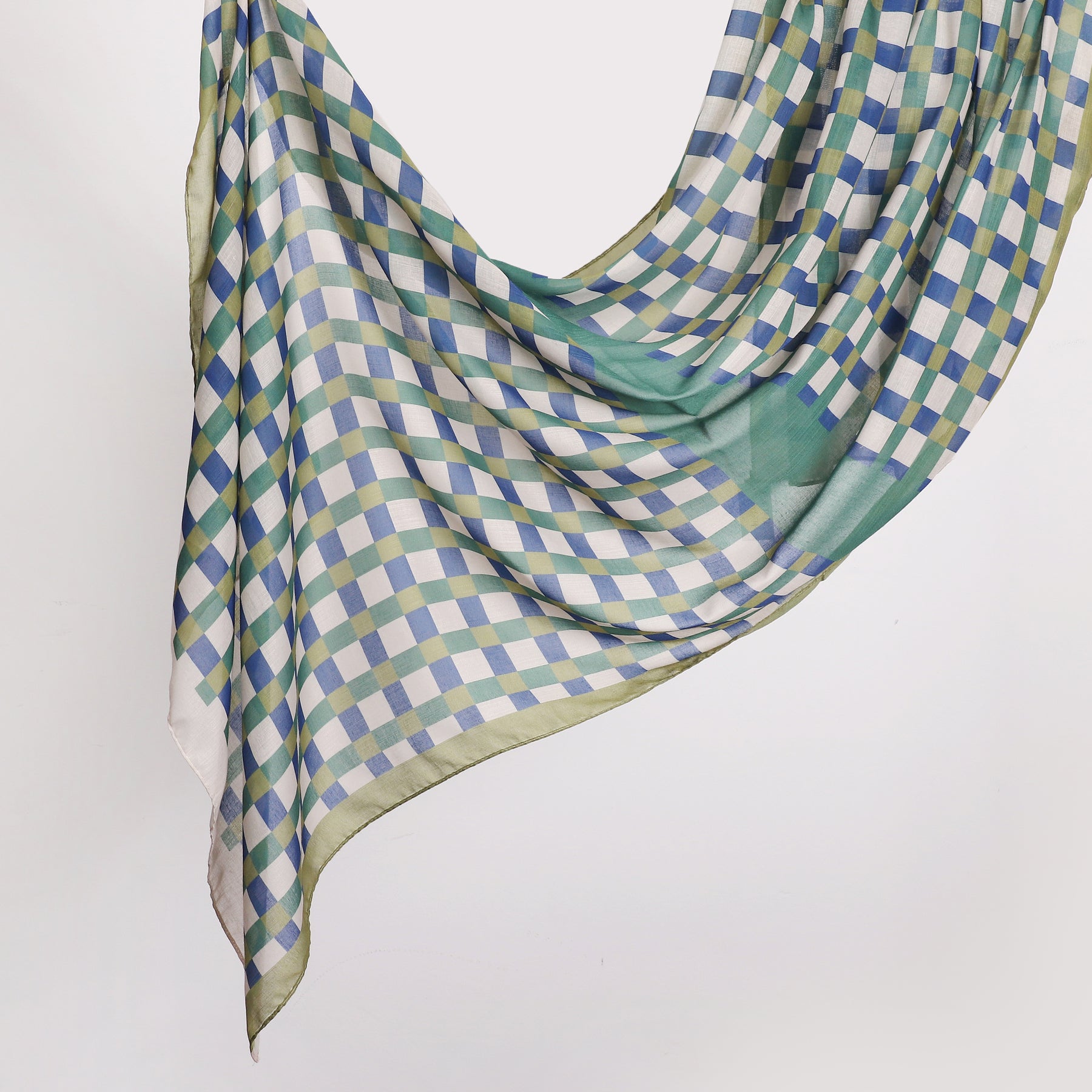 MYS003 Printed silk hijab