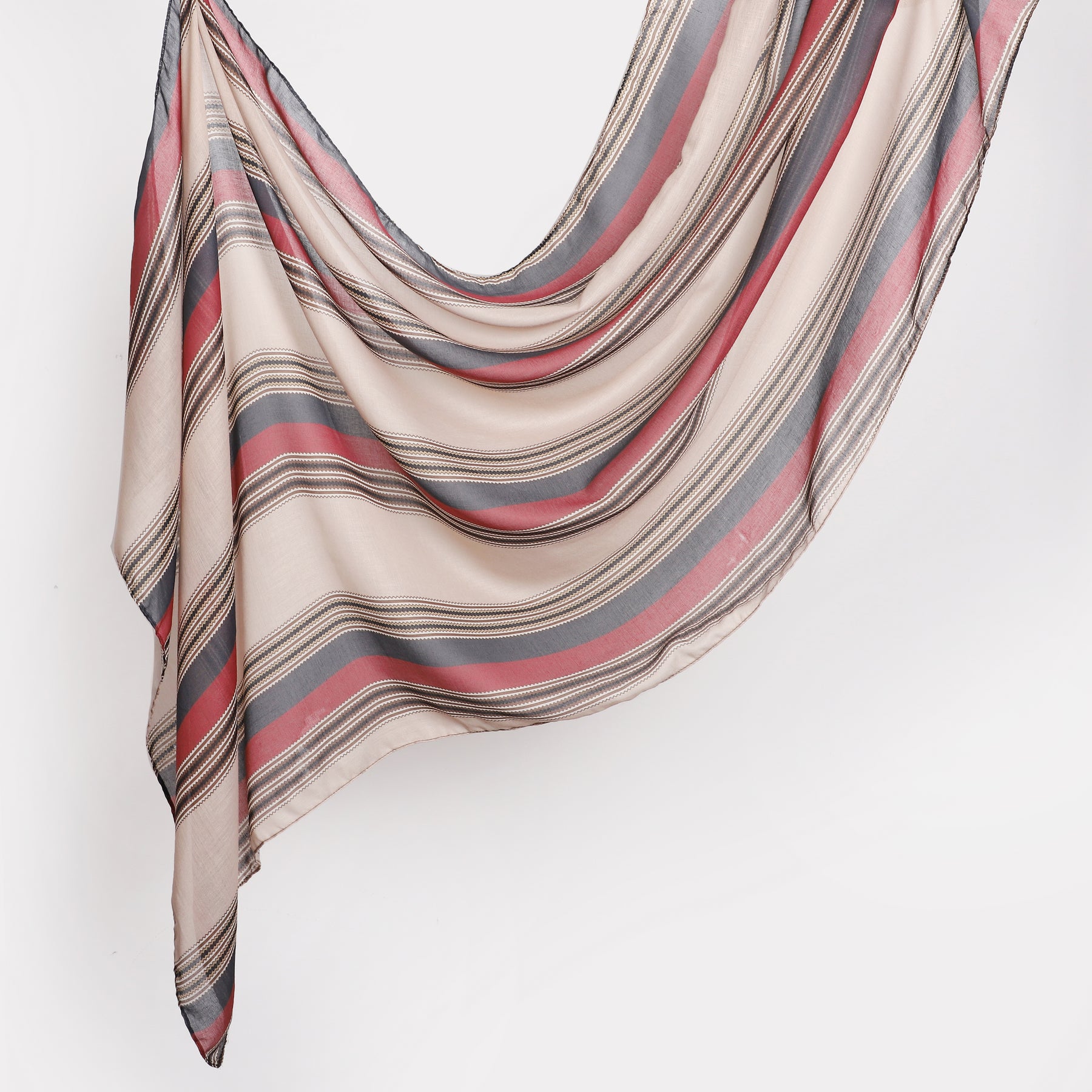 MYS003 Printed silk hijab