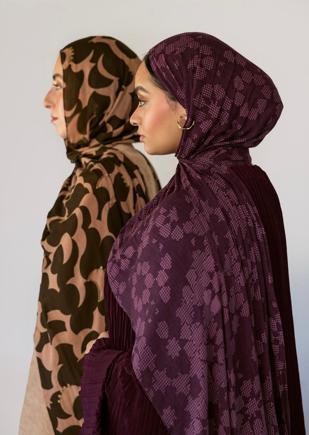 MY020 Fashion watercolor printed scarf