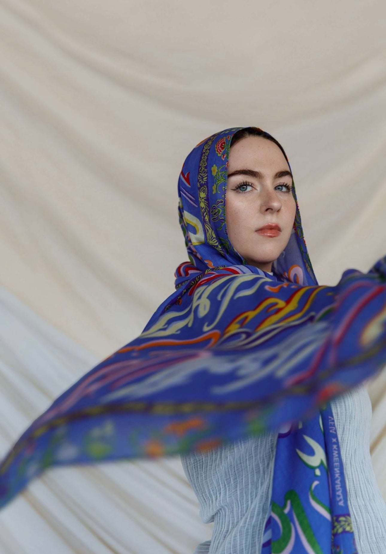 MY023 printed hijab REMEBRANCE GREEN printed scarf printed sacrf printed hijab hijab/tudung hijab
