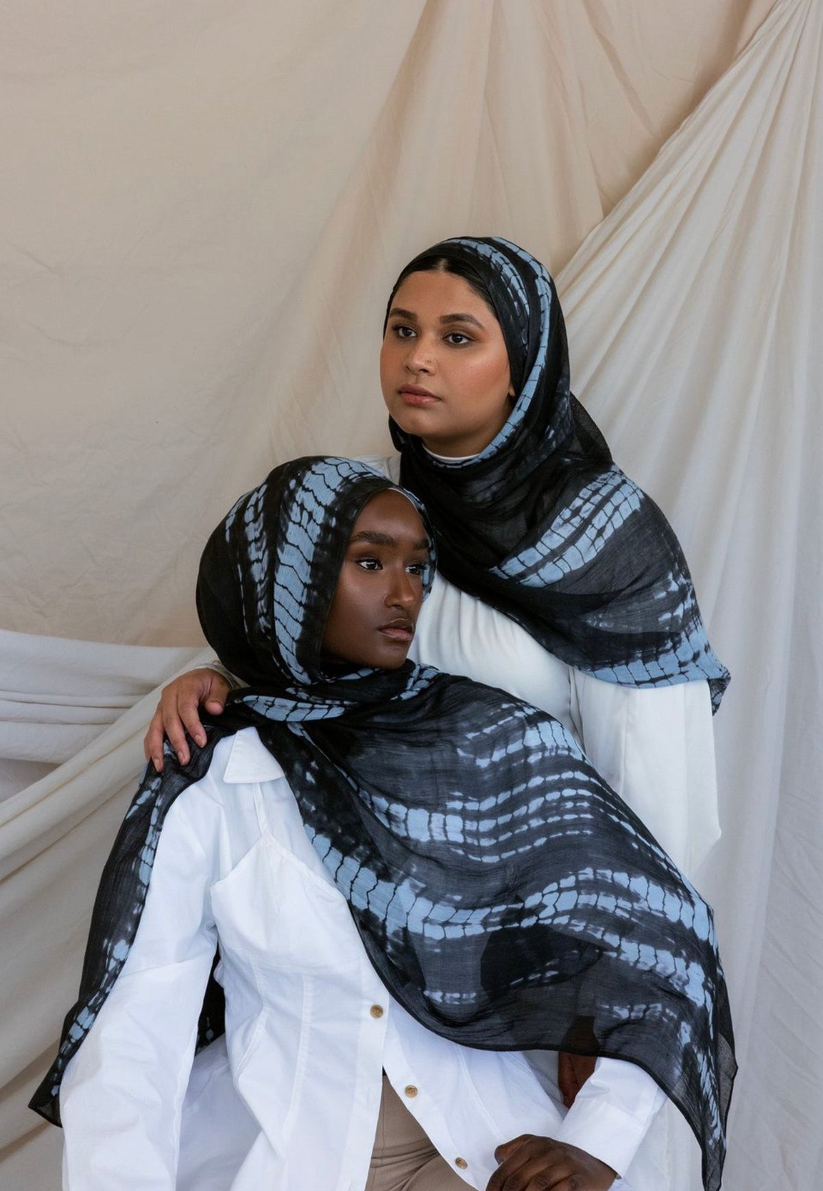 MY042 java ripple printed sacrf hijab/tudung - MinYang Fashion Apparel Accessory Manufacturer