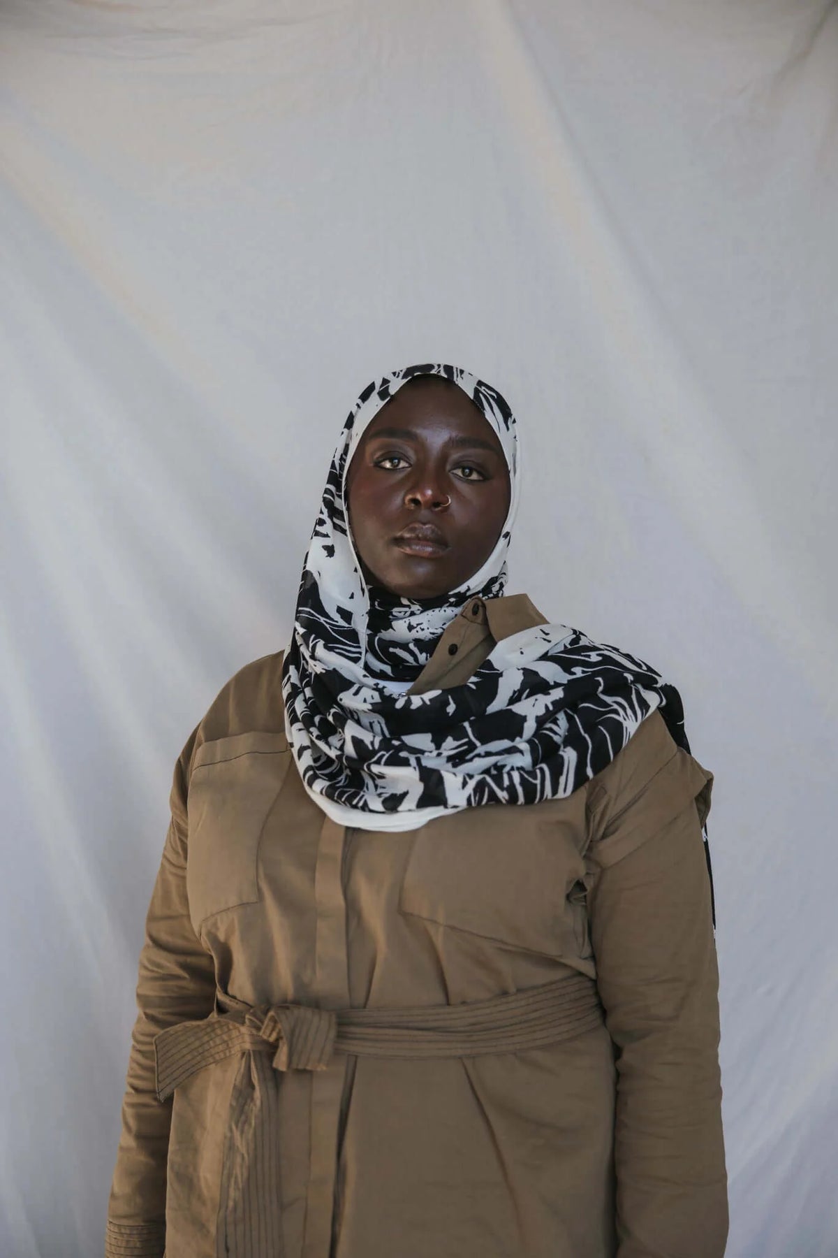 MY082 Imitation cow pattern printed hijab scarf - MinYang Fashion Apparel Accessory Manufacturer