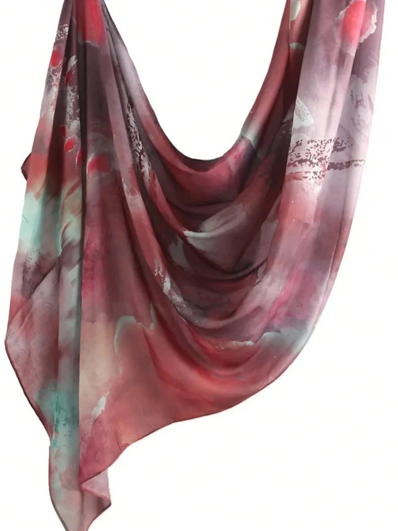 MY016 Bohemian style polyester-cotton printed hijab