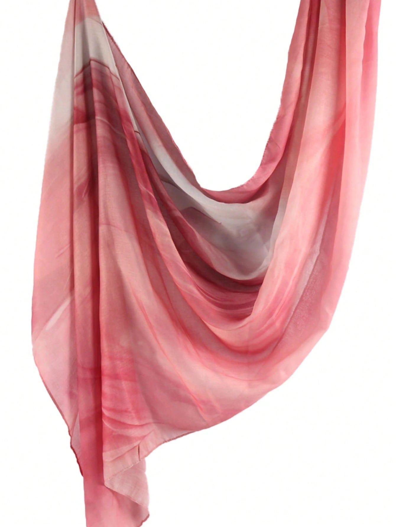 MY014 Watercolor marble modal print hijab