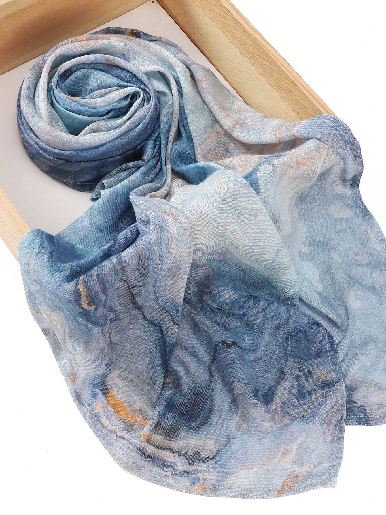 MY012 Soft asymmetrical modal hijab
