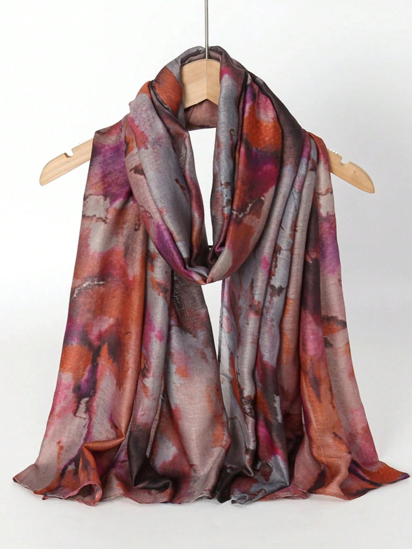 MY016 Bohemian style polyester-cotton printed hijab