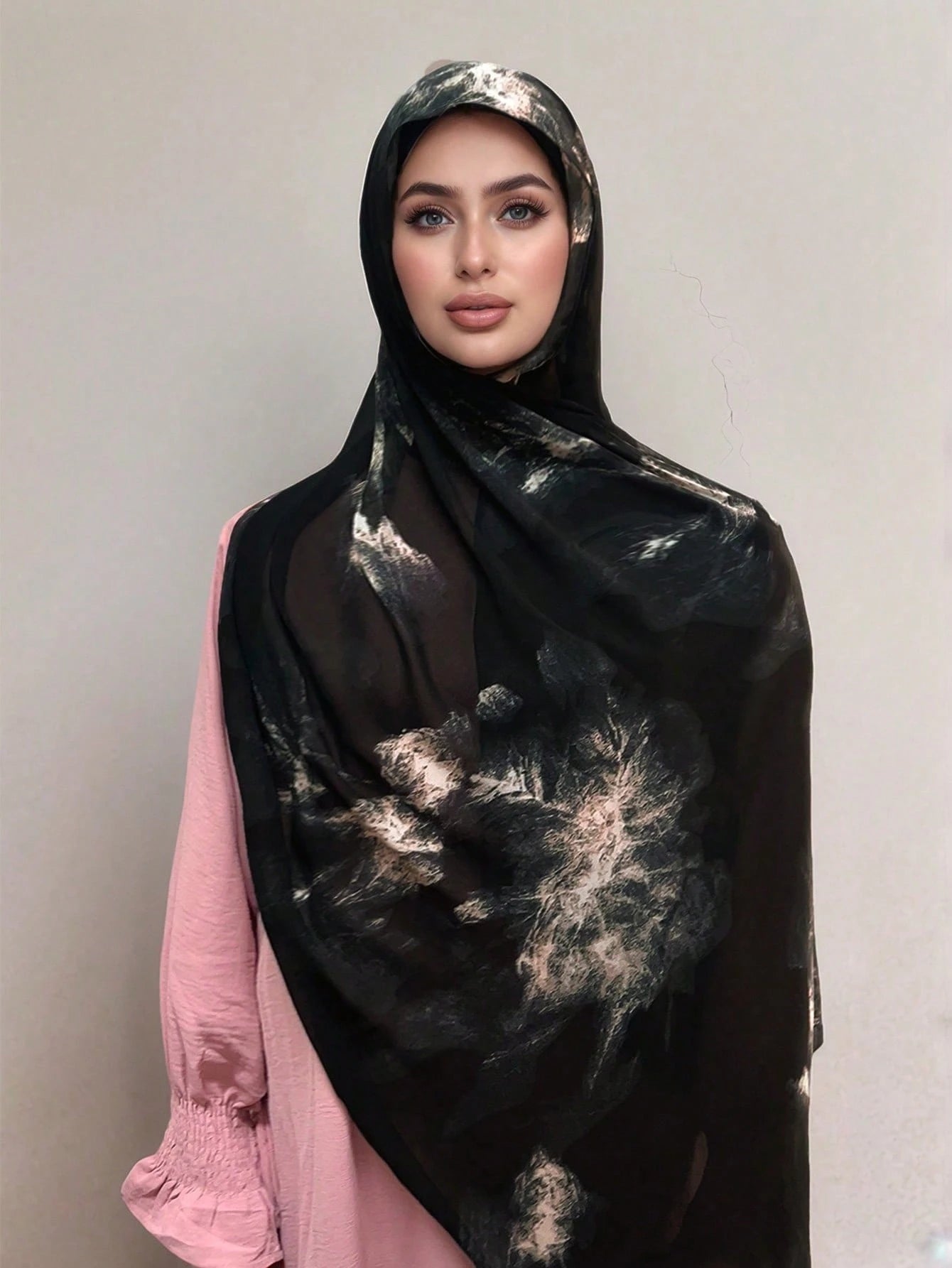 MY013,MY017 Soft digital printed modal customized printed hijab