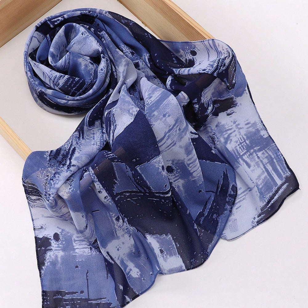 MY013,MY017 Soft digital printed modal customized printed hijab