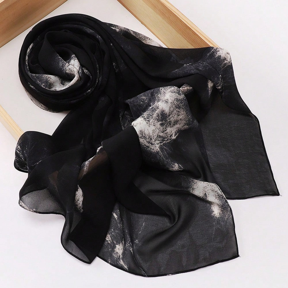 MY013,MY017 Soft digital printed modal customized printed hijab