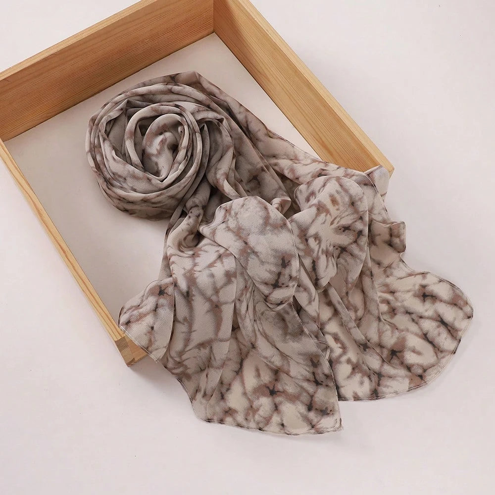 MY012 Soft asymmetrical modal hijab