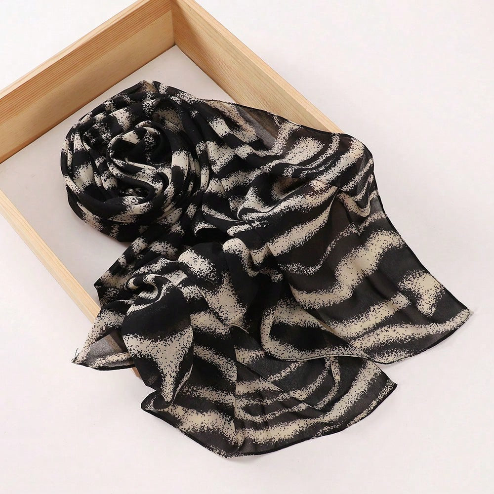 MY012 Soft asymmetrical modal hijab