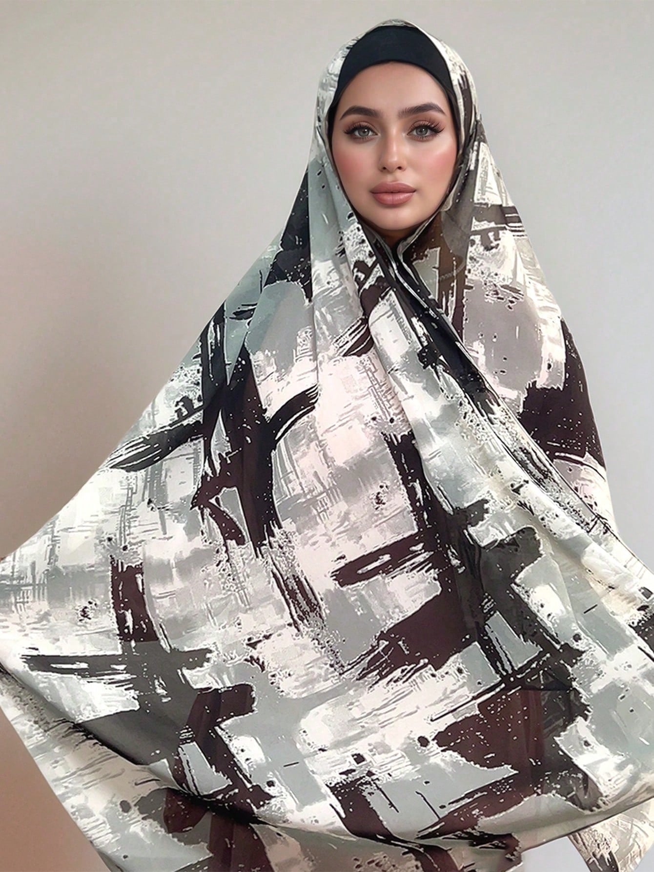 MY013,MY017 Soft digital printed modal customized printed hijab