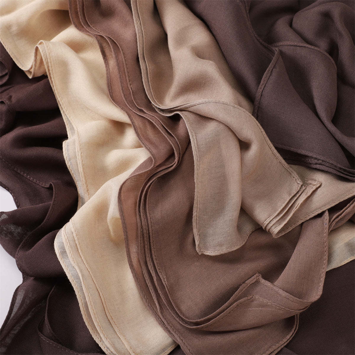 YZ229 70X175CM 10COLOR Single stitch modal cotton scarf hijab Rayon Viscose - MinYang Fashion Apparel Accessory Manufacturer