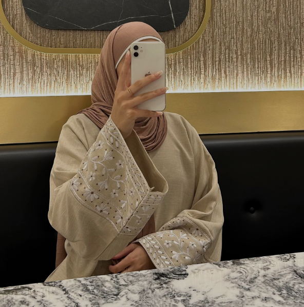 LR735 Dubai Middle East Turkish Dubai Embroidered Elegant Dress Robe