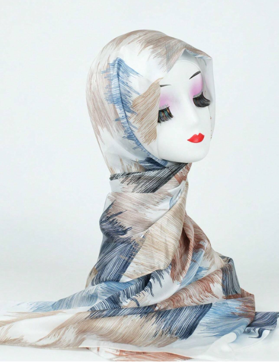 MY001 Kain Bunga Pemandangan Bagus Warna Digosok Hijab printed tudung tudung/tudung hijab printed scarf