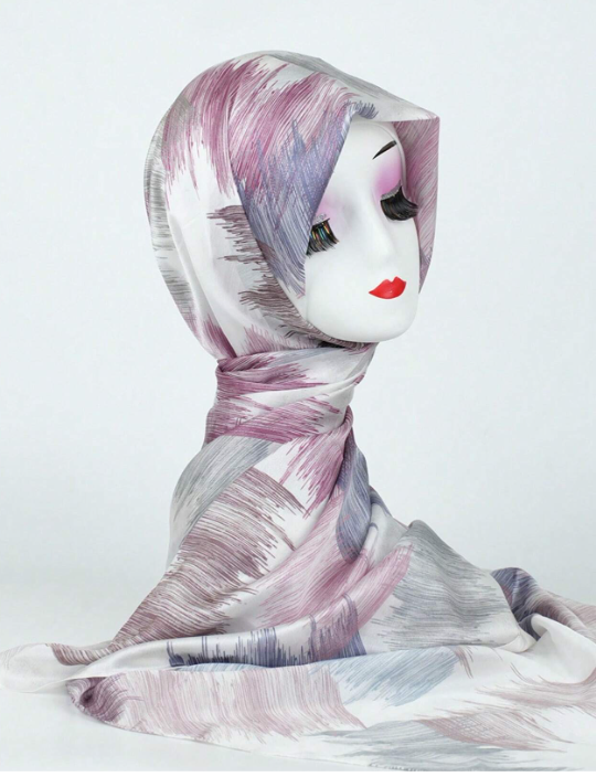 MY001 Kain Bunga Pemandangan Bagus Warna Digosok Hijab printed tudung tudung/tudung hijab printed scarf