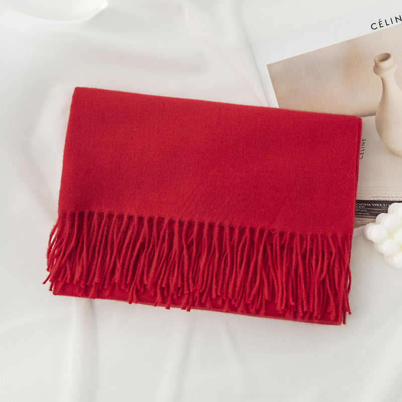 FH24-5889 All-match faux cashmere scarf winter scarf scarf