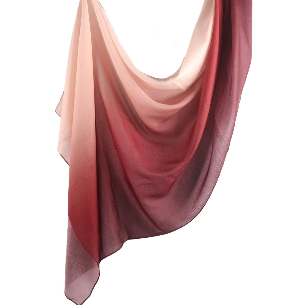 WJ004 Modal gradient color rayon long scarf