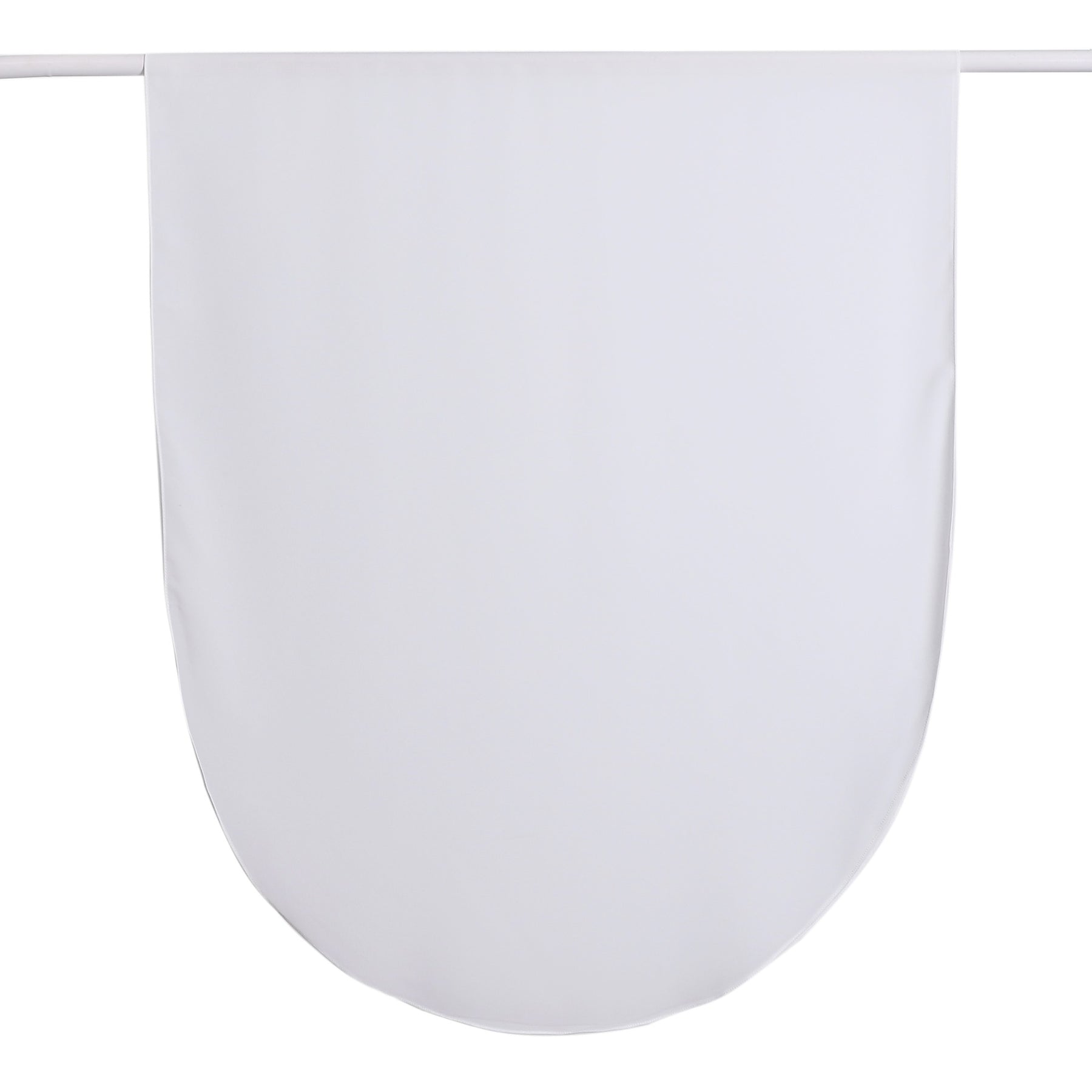 MRYJ01 Rounded hem semi-circular chiffon hijab