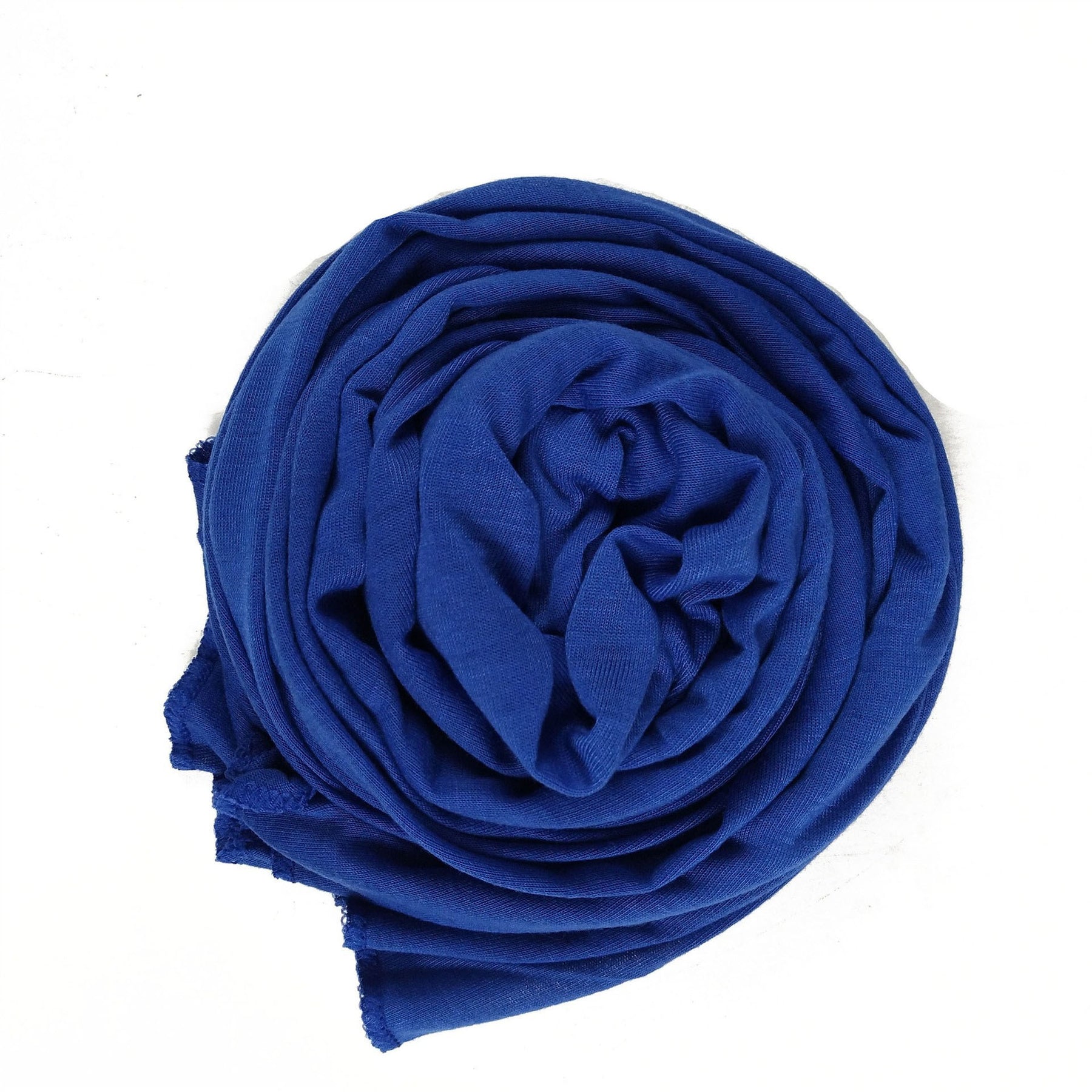 YS007 Gorro con bufanda de color liso modal