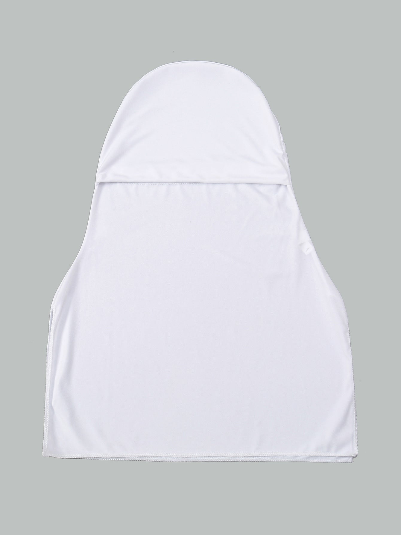 MSL095 Crystal hemp face covering solid color hijab cap