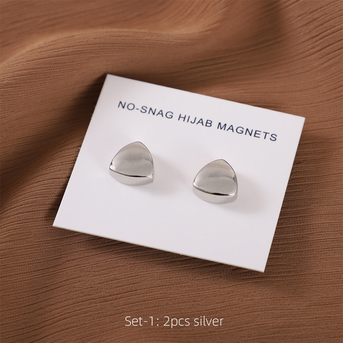 SP59 Triangular metal strong magnetic buckle 2 pairs 1 set - MinYang Fashion Apparel Accessory Manufacturer