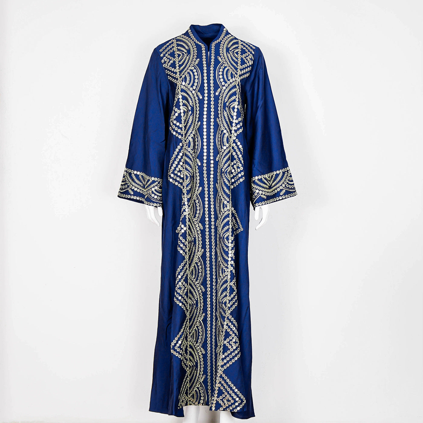 SMT014 Women's evening dress Muslim women's robe sequin embroidery abaya wholesale abaya Dresses/gowns