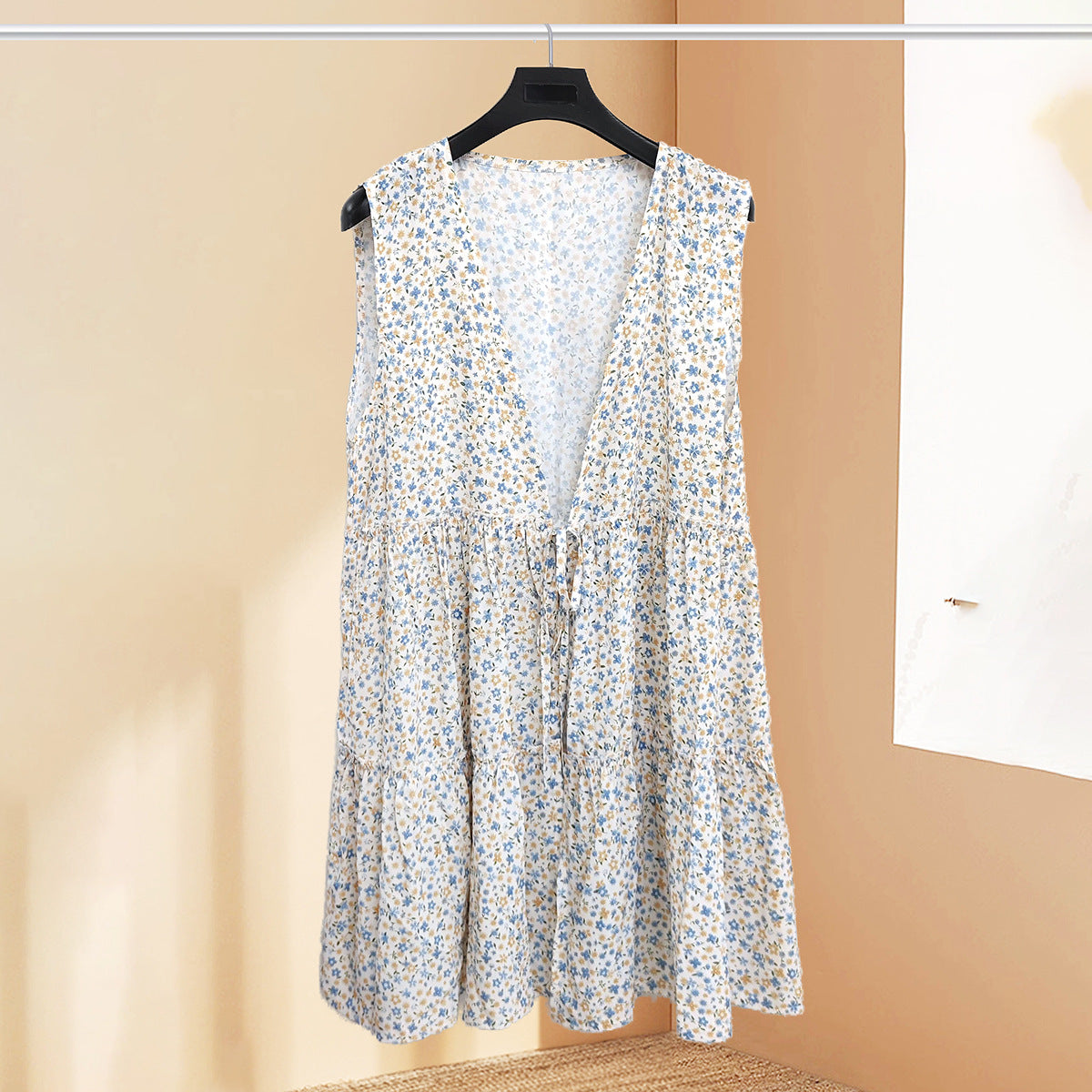 007 Floral Cardigan Beach Bikini Cover-up