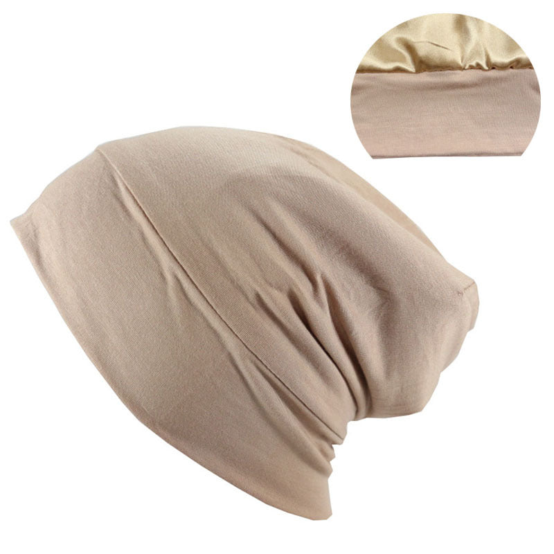 HZM-19303 Bamboo fiber stretch cotton pullover hat cap