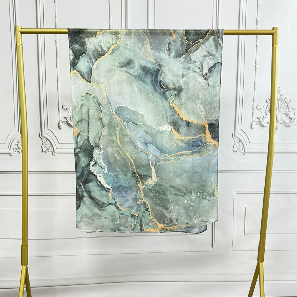 WJ002 Modal printed muslin scarf