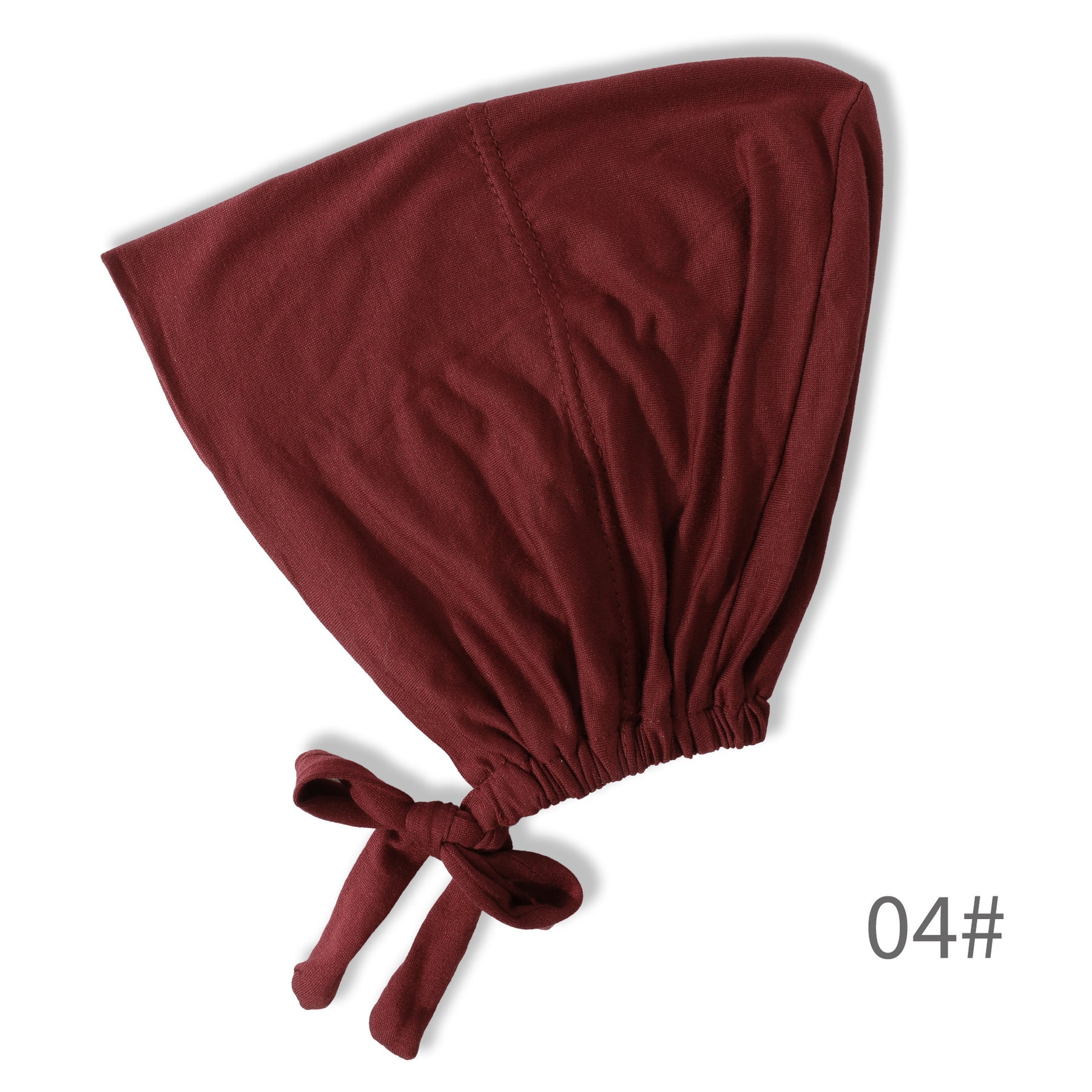 BD-01 Adjustable mercerized cotton jersey strap Muslim hat bottom cap