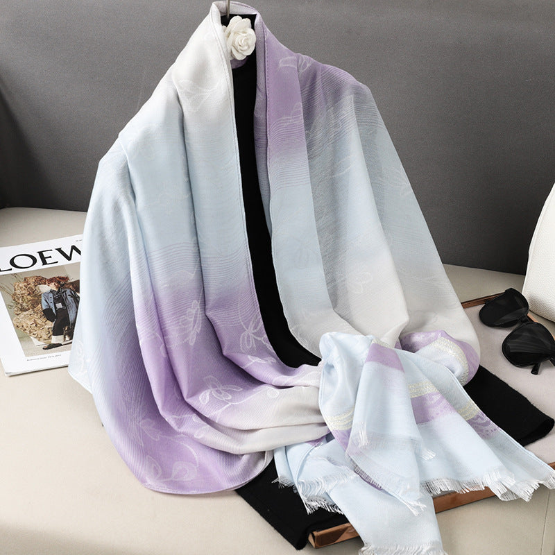 MY33 Autumn High Quality Cashmere Shawl Scarf - MinYang Fashion Apparel Accessory Manufacturer