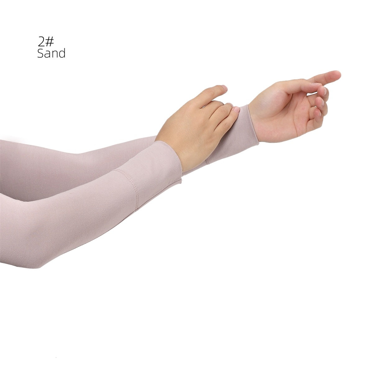 YZ189 Soft skin-friendly elastic modal cotton base sleeves to prevent exposure for women sun protection arm sleeves ice sleeves