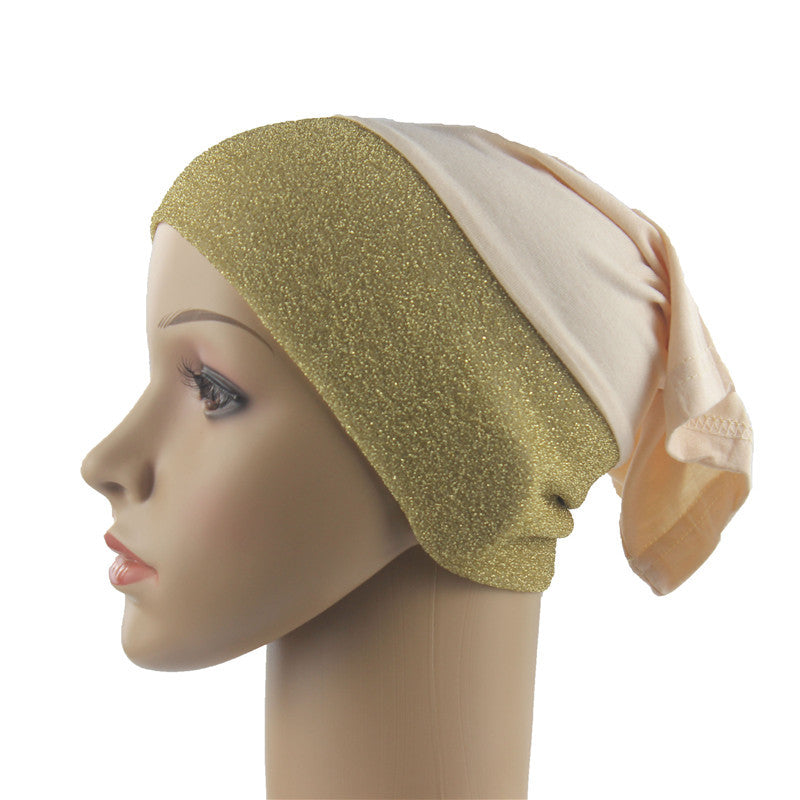 H017 sombrero de tubo turbante hijab undercap