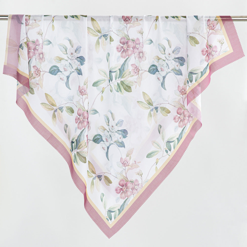 WJA286 All-match Bali women's fashionable printed silk scarf headscarf - MinYang Fashion Apparel Accessory Manufacturer