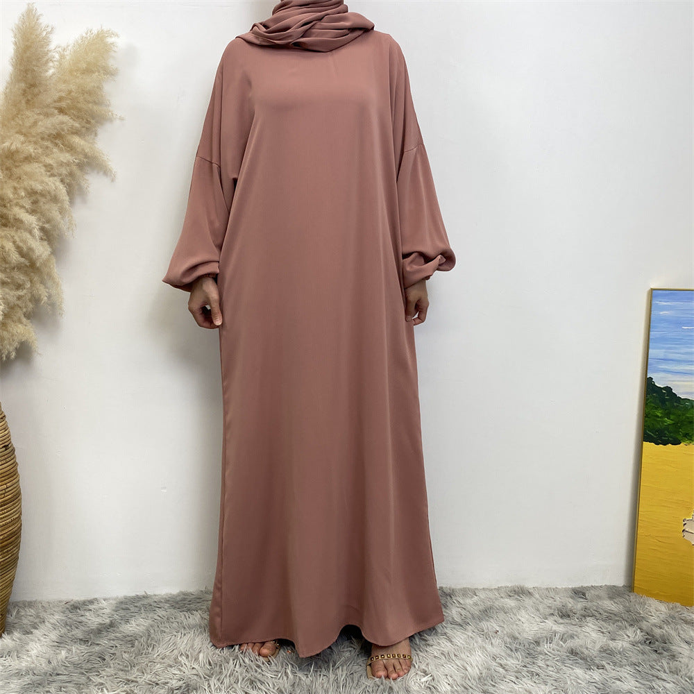 6675 abaya musulmana simple