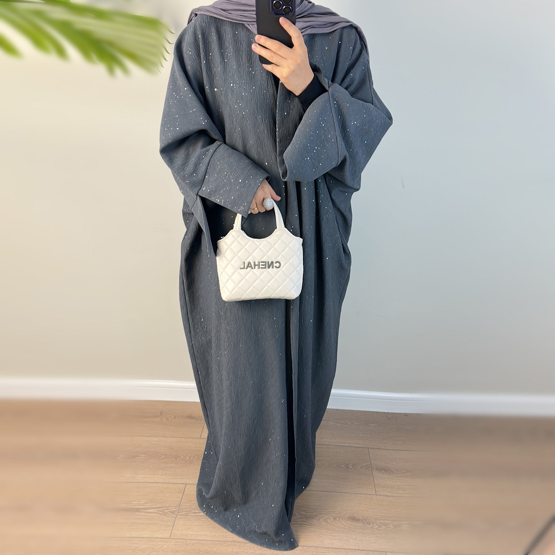 LR672 Elegant thickened cardigan for autumn and winter