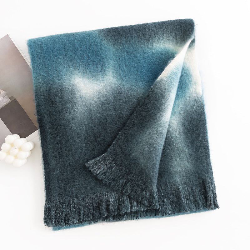 FH23-5437 thick winter scarf - MinYang Fashion Apparel Accessory Manufacturer