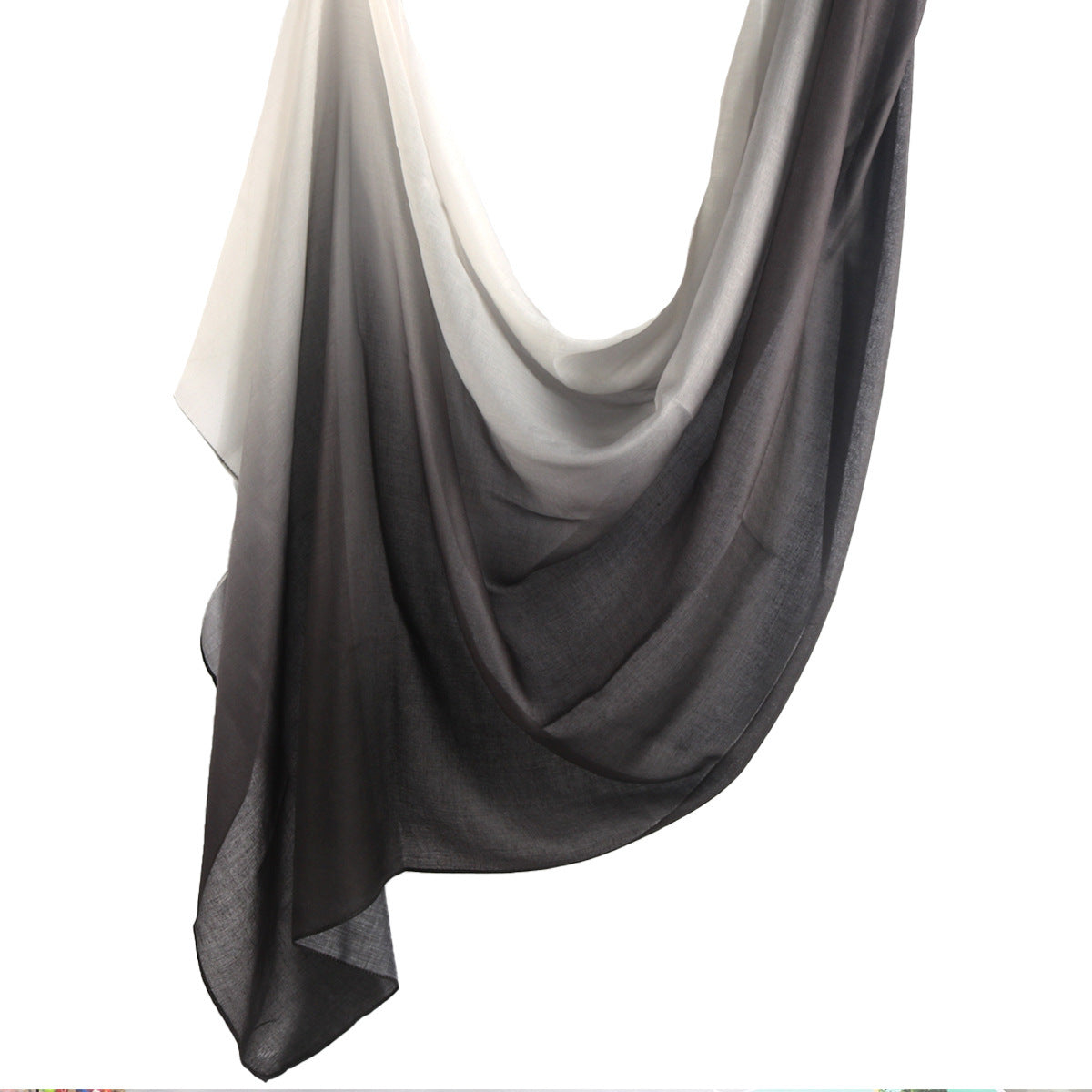 WJ004 Modal gradient color rayon long scarf